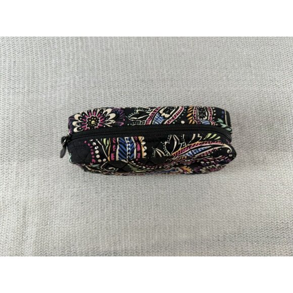 Vera Bradley Bandana Swirl Paisley Makeup Bag Medium Quilted - Picture 6 of 6
